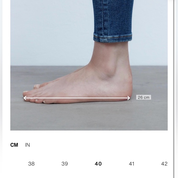 ZARA SPLIT LEATHER LOAFERS - Picture 8 of 8